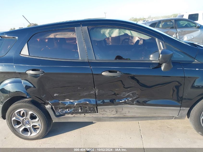 2020 Ford Ecosport S VIN: MAJ3S2FE0LC371545 Lot: 40479008