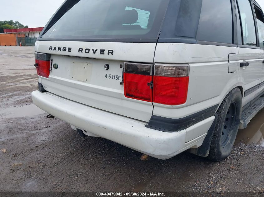 2000 Land Rover Range Rover 4.6 Hse VIN: SALPV1640YA443425 Lot: 40479042