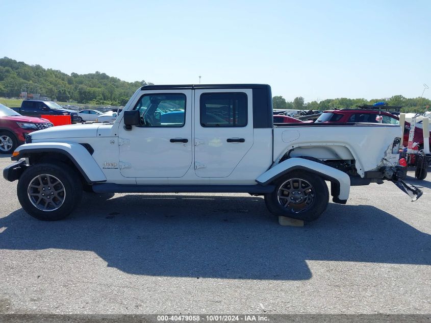 2020 Jeep Gladiator Overland 4X4 VIN: 1C6HJTFGXLL140704 Lot: 40479058