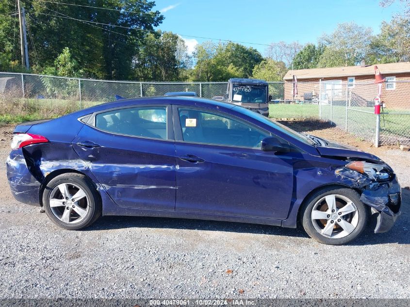 2013 Hyundai Elantra Gls VIN: 5NPDH4AE7DH325913 Lot: 40479061