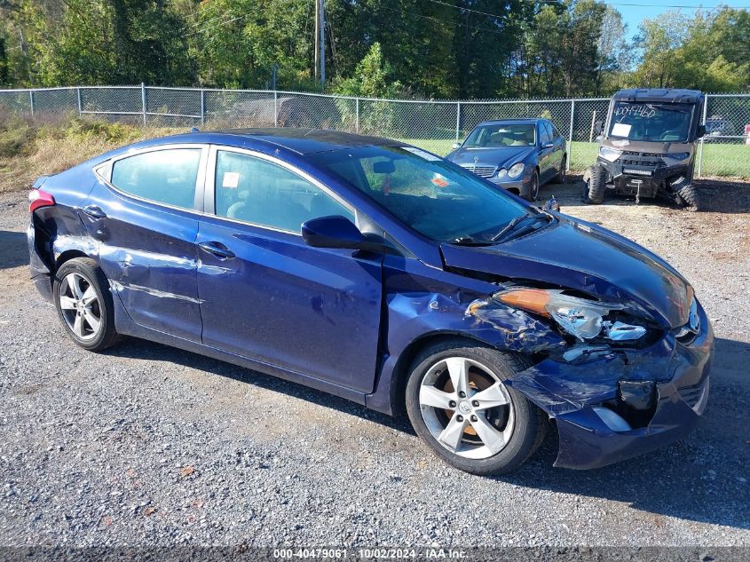 2013 Hyundai Elantra Gls VIN: 5NPDH4AE7DH325913 Lot: 40479061