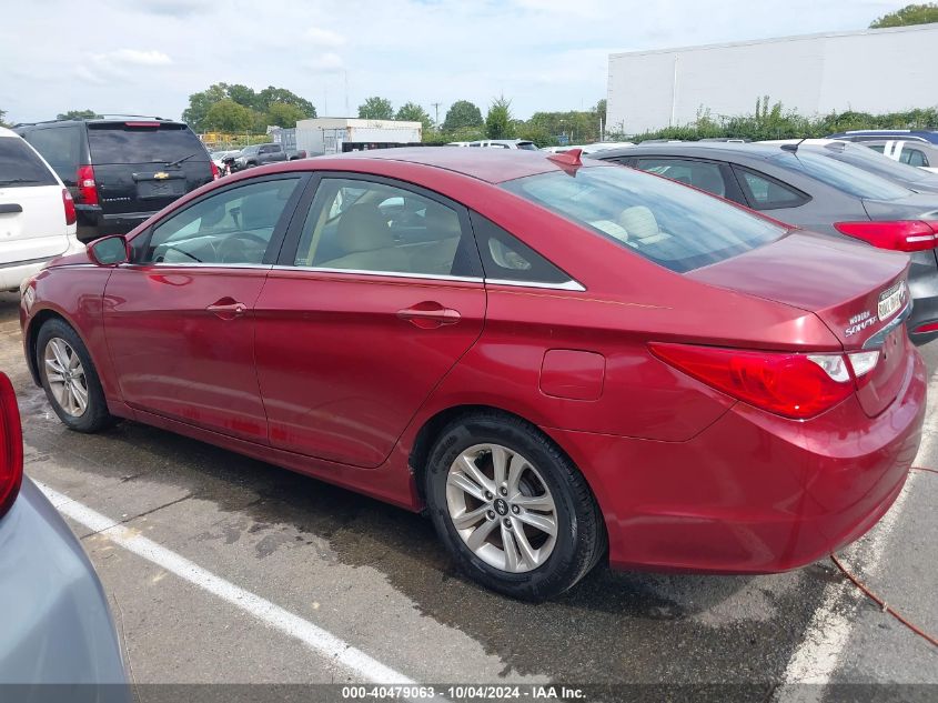 2013 Hyundai Sonata Gls VIN: 5NPEB4AC0DH622171 Lot: 40479063