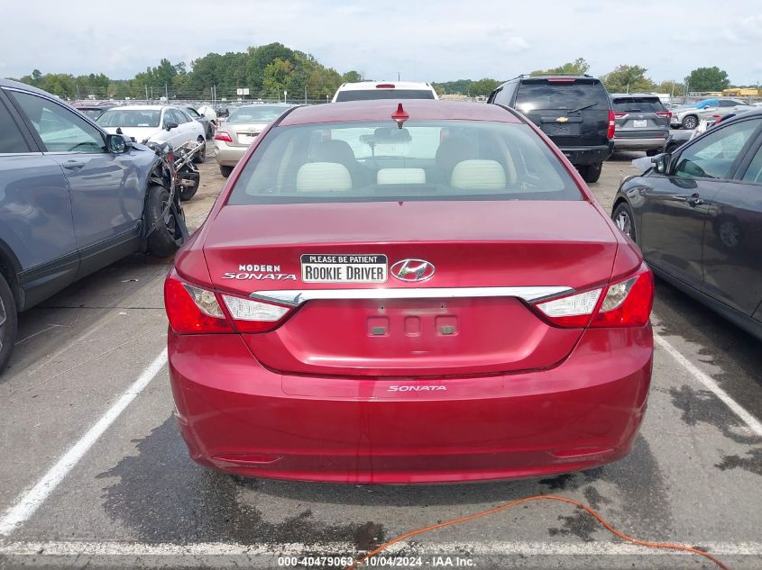 2013 Hyundai Sonata Gls VIN: 5NPEB4AC0DH622171 Lot: 40479063