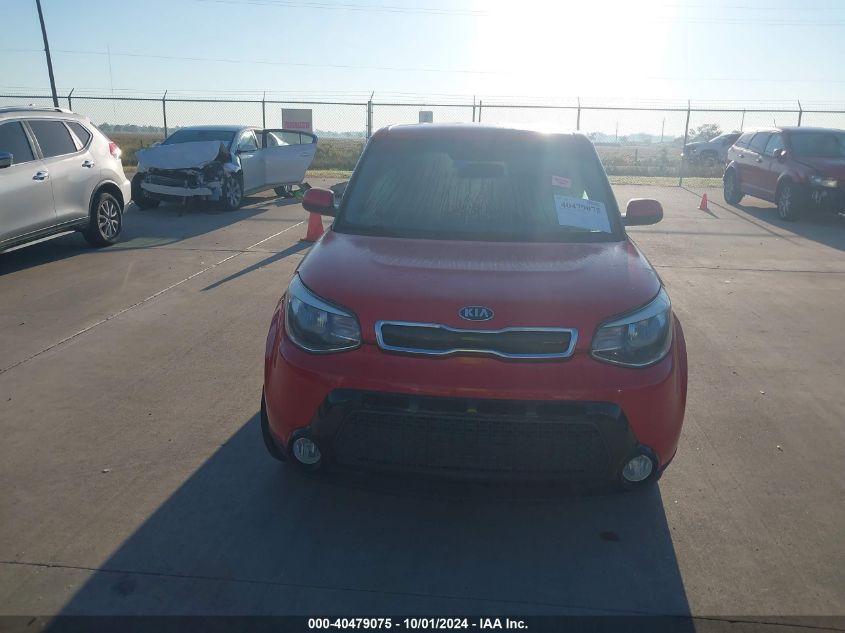 2016 Kia Soul + VIN: KNDJP3A58G7861844 Lot: 40479075