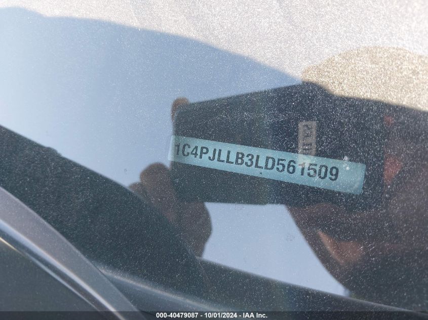 1C4PJLLB3LD561509 2020 Jeep Cherokee Latitude Plus Fwd