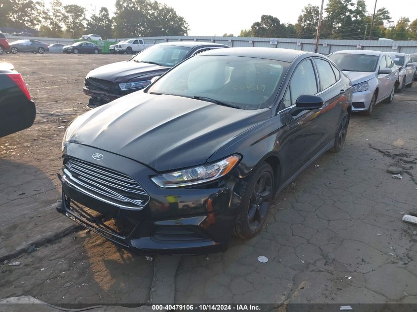 VIN 1FA6P0G77E5380429 2014 Ford Fusion, S no.2