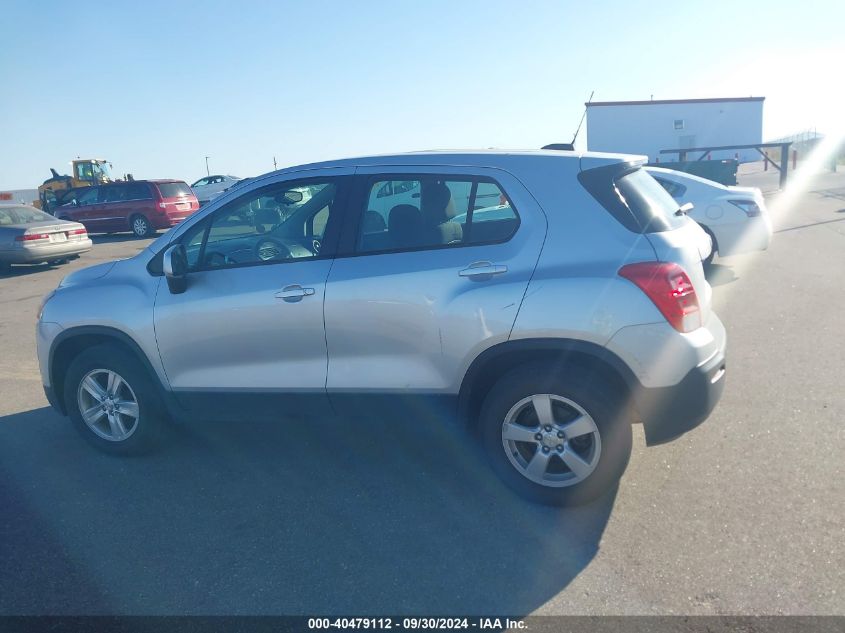 2016 Chevrolet Trax 1Ls VIN: KL7CJNSB4GB623431 Lot: 40479112