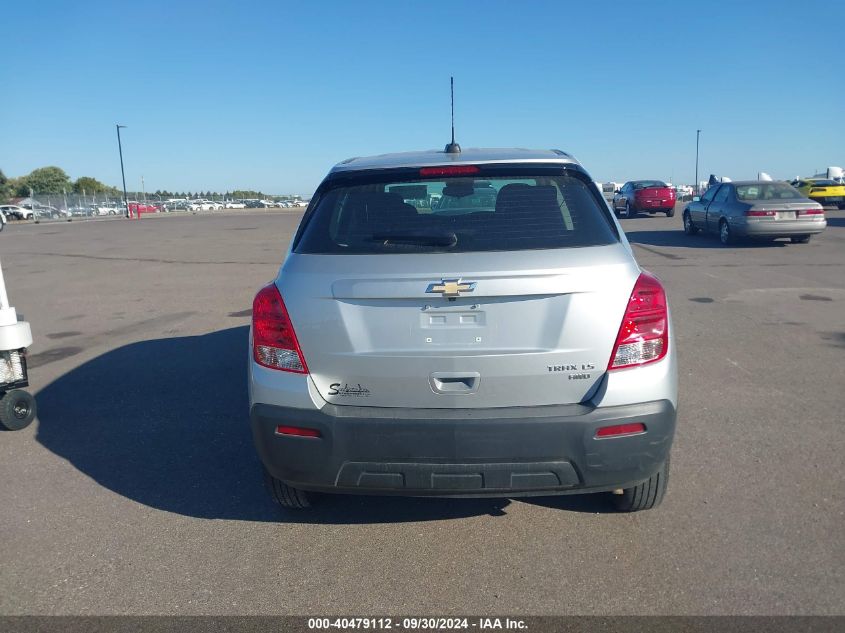 2016 Chevrolet Trax 1Ls VIN: KL7CJNSB4GB623431 Lot: 40479112