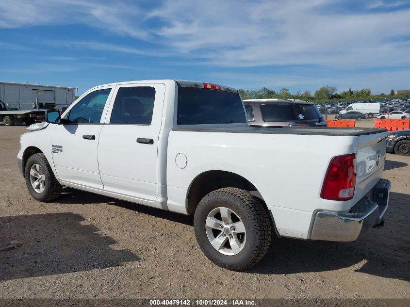 2022 Ram 1500 Classic Tradesman 4X4 5'7 Box VIN: 3C6RR7KG7NG206393 Lot: 40479142