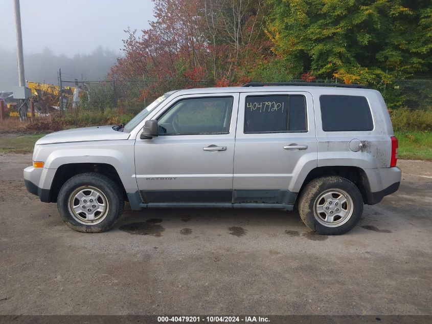 2011 Jeep Patriot Sport VIN: 1J4NF1GB1BD229777 Lot: 40479201