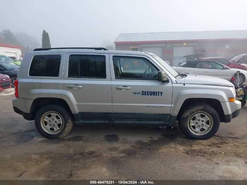 2011 Jeep Patriot Sport VIN: 1J4NF1GB1BD229777 Lot: 40479201