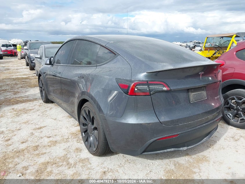 VIN 7SAYGDEFXPF586143 2023 TESLA MODEL Y