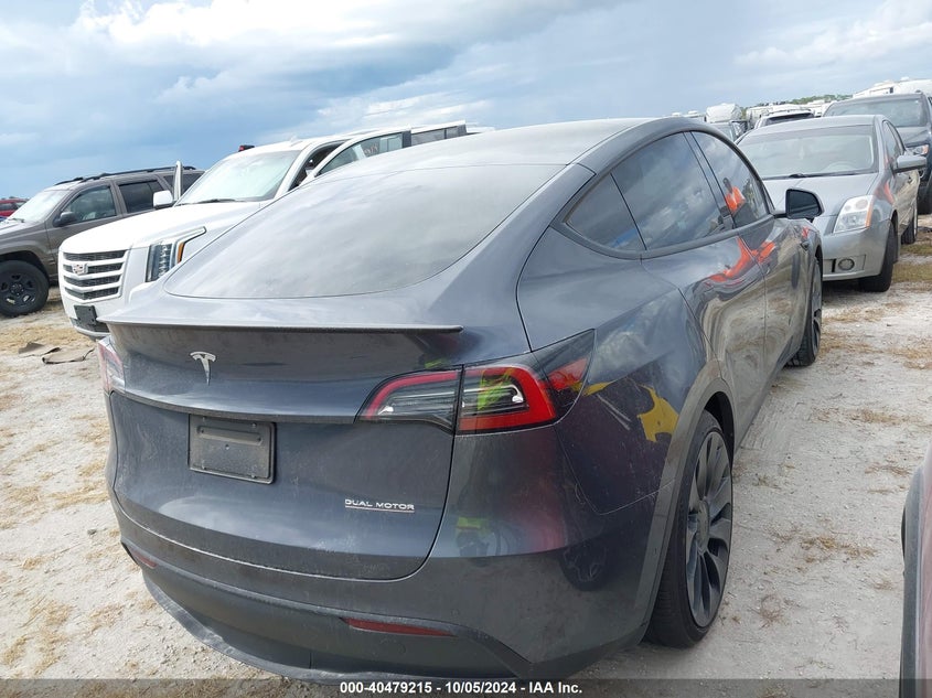 VIN 7SAYGDEFXPF586143 2023 TESLA MODEL Y