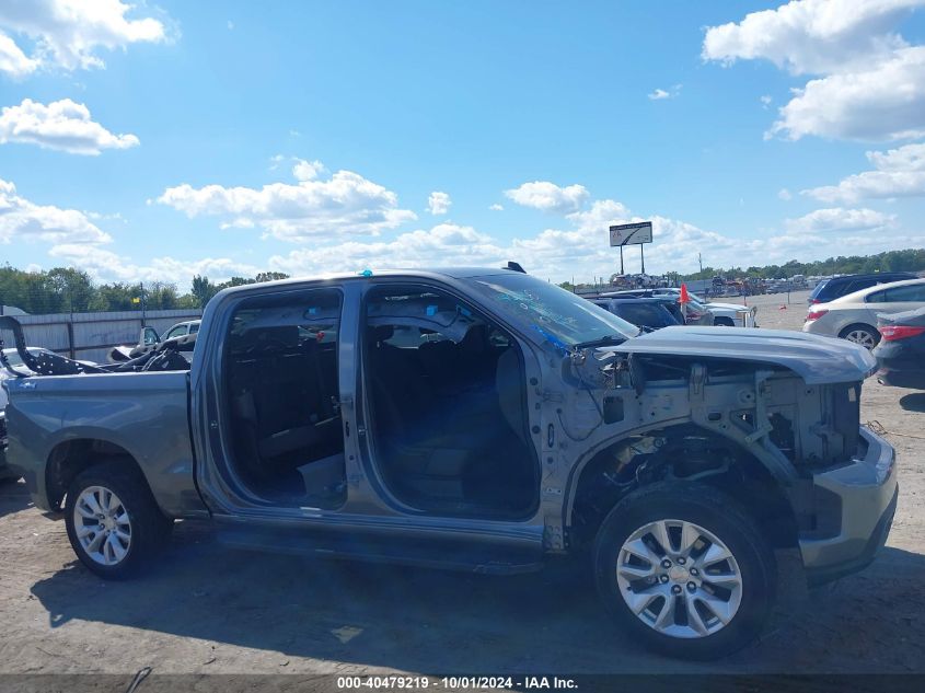 2021 Chevrolet Silverado 1500 4Wd Short Bed Custom VIN: 1GCPYBEKXMZ396548 Lot: 40479219