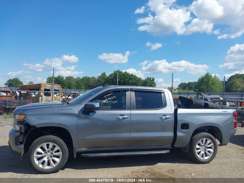 2021 Chevrolet Silverado 1500 4Wd Short Bed Custom VIN: 1GCPYBEKXMZ396548 Lot: 40479219