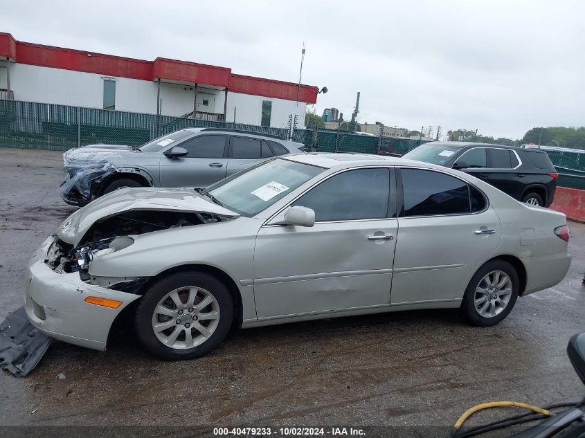 2004 Lexus Es 330 VIN: JTHBA30G645051255 Lot: 40479233