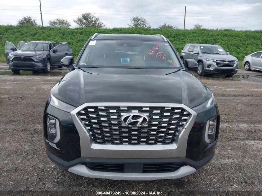 VIN KM8R3DHE3MU259162 2021 HYUNDAI PALISADE SEL