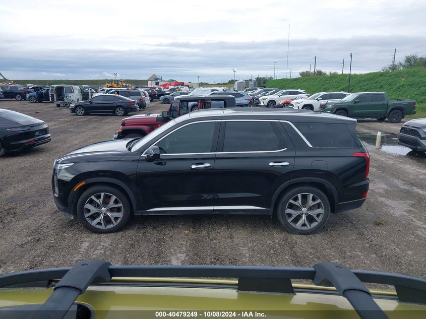 VIN KM8R3DHE3MU259162 2021 HYUNDAI PALISADE SEL
