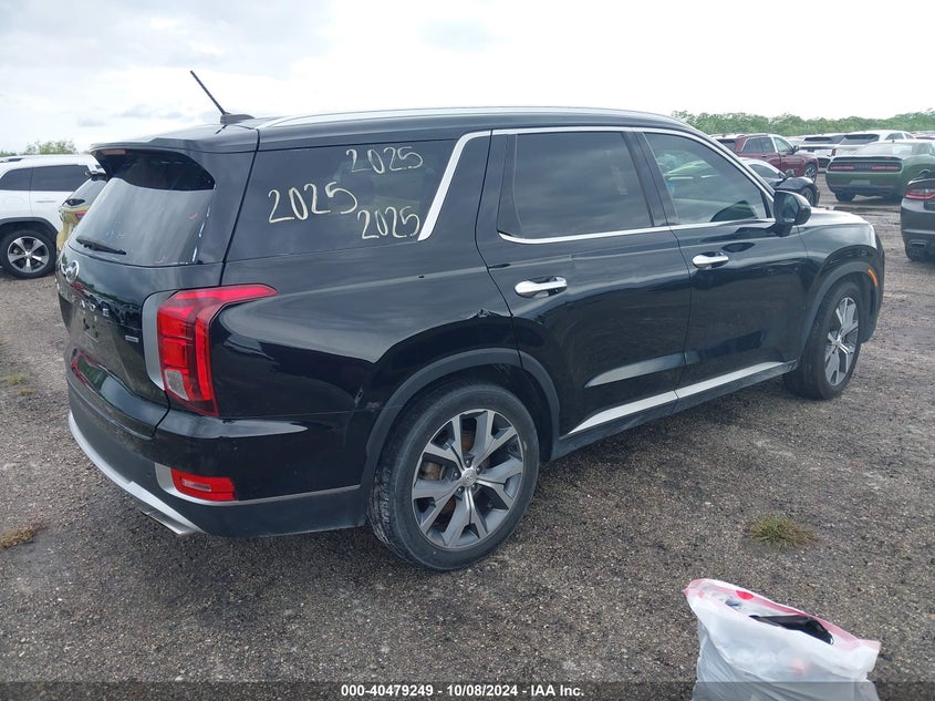 VIN KM8R3DHE3MU259162 2021 HYUNDAI PALISADE SEL
