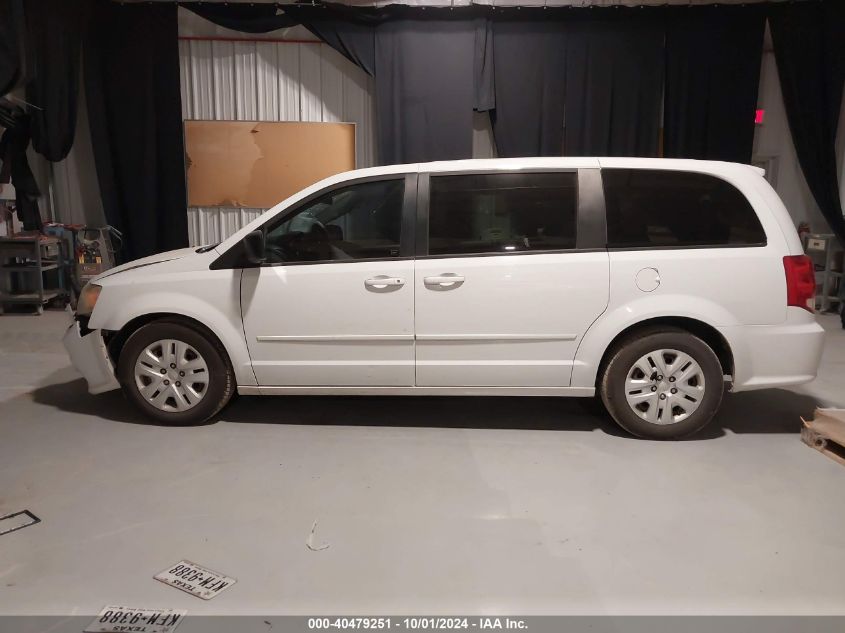 2014 Dodge Grand Caravan Se VIN: 2C4RDGBG0ER384065 Lot: 40479251