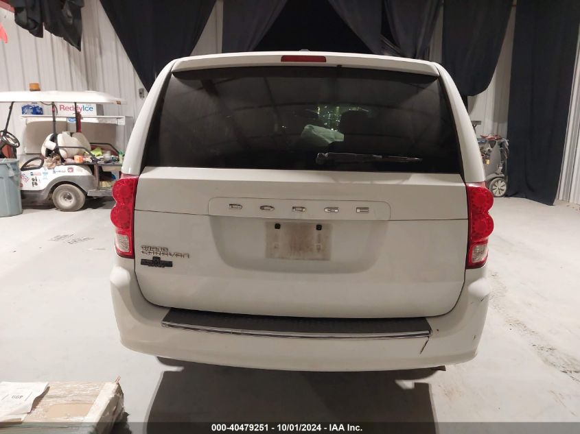 2014 Dodge Grand Caravan Se VIN: 2C4RDGBG0ER384065 Lot: 40479251