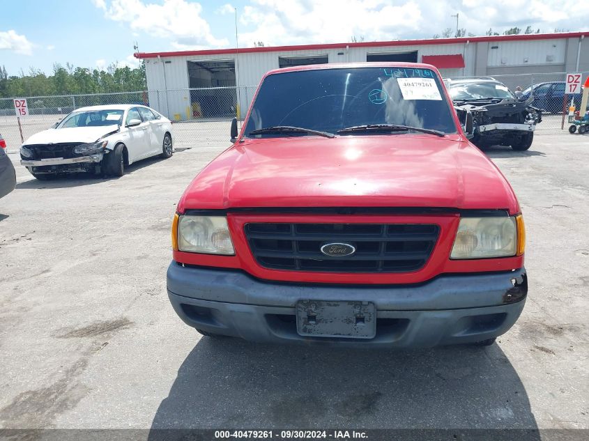 2001 Ford Ranger Xl/Xlt VIN: 1FTYR10D01TA72771 Lot: 40479261