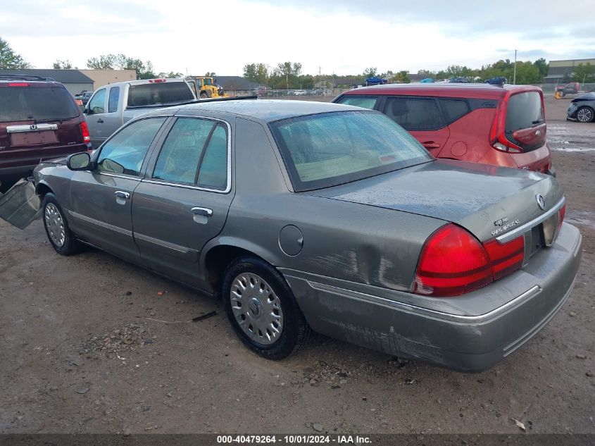 2004 Mercury Grand Marquis Gs VIN: 2MEFM74WX4X609818 Lot: 40479264