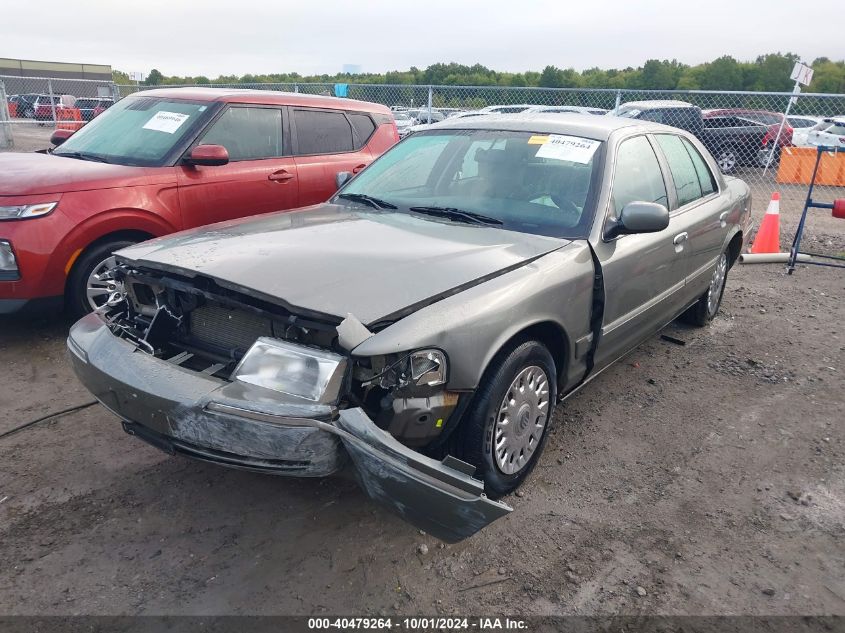 2004 Mercury Grand Marquis Gs VIN: 2MEFM74WX4X609818 Lot: 40479264