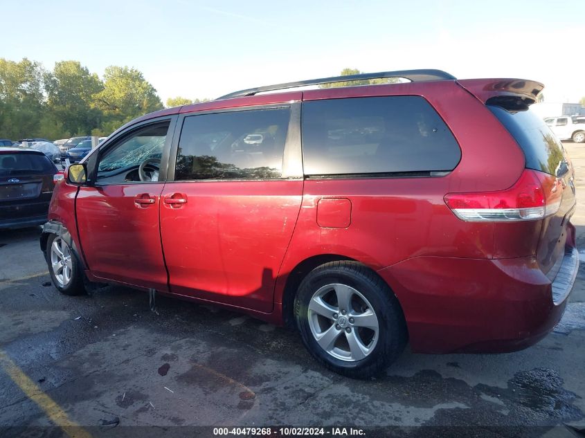 2013 Toyota Sienna Le V6 8 Passenger VIN: 5TDKK3DC8DS348351 Lot: 40479268