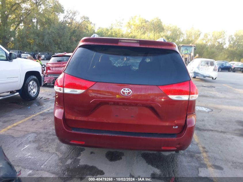 5TDKK3DC8DS348351 2013 Toyota Sienna Le V6 8 Passenger