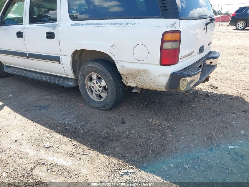 2003 Chevrolet Suburban 1500 Ls VIN: 1GNEC16TX3J320646 Lot: 40479277