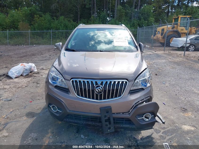 2015 Buick Encore Convenience VIN: KL4CJFSB3FB196597 Lot: 40479284