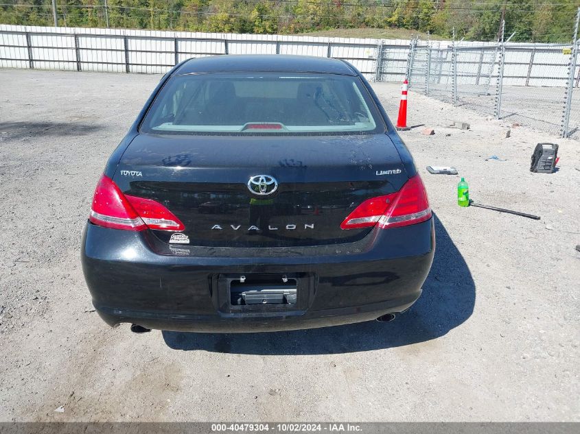 2007 Toyota Avalon Limited VIN: 4T1BK36B47U179381 Lot: 40479304