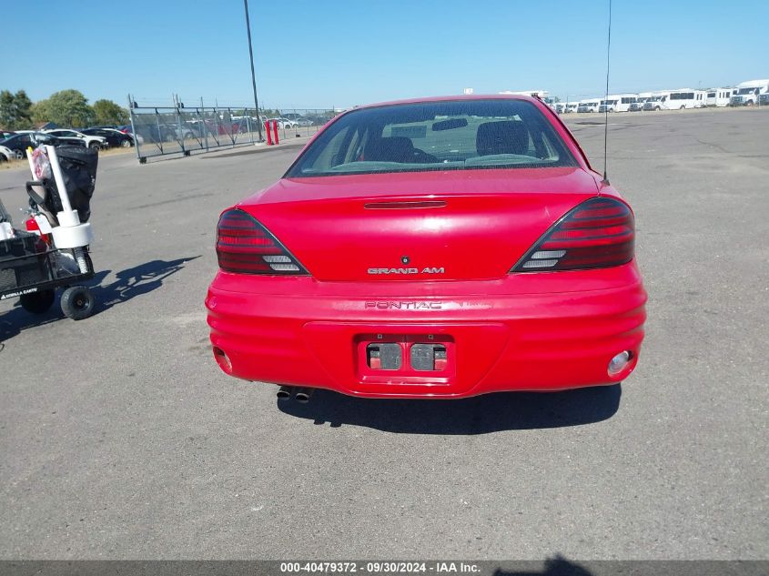 2000 Pontiac Grand Am Se1 VIN: 1G2NF52T8YC532037 Lot: 40479372