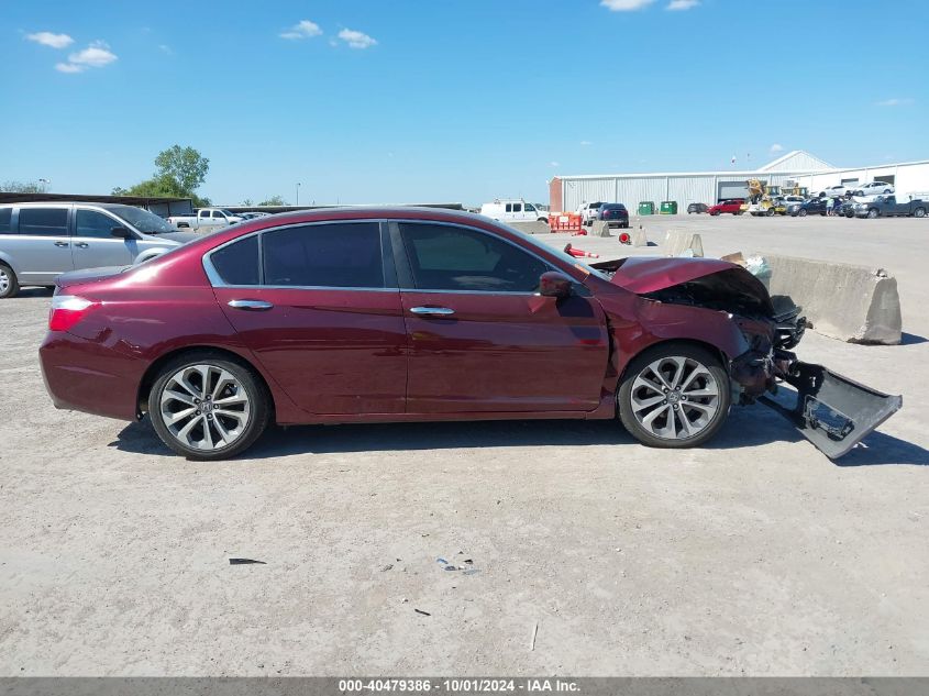 1HGCR2F57FA273300 2015 Honda Accord Sport