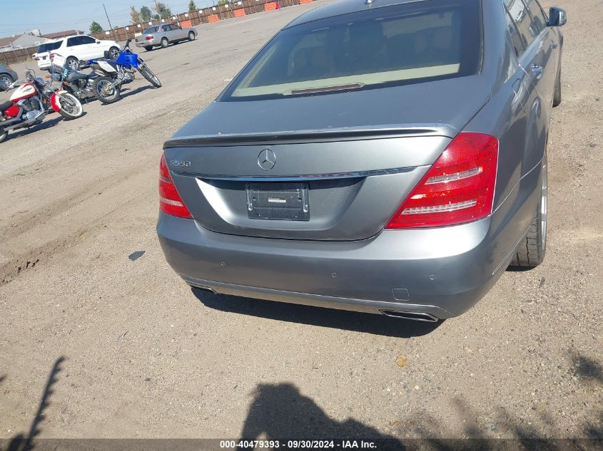 2011 Mercedes-Benz S 550 VIN: WDDNG7BB7BA388601 Lot: 40479393