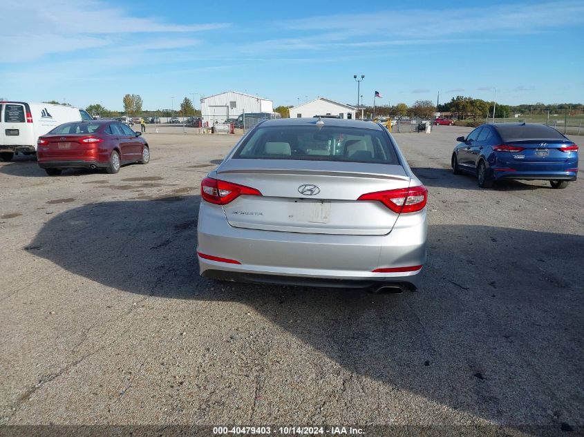 2015 HYUNDAI SONATA SE - 5NPE24AFXFH251341