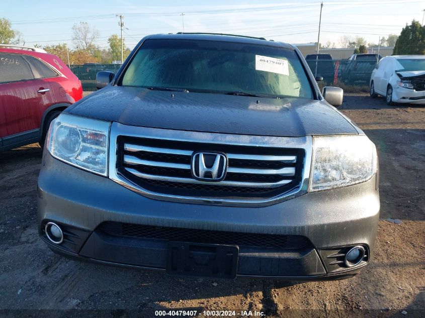 5FNYF4H64DB027081 2013 Honda Pilot Ex-L