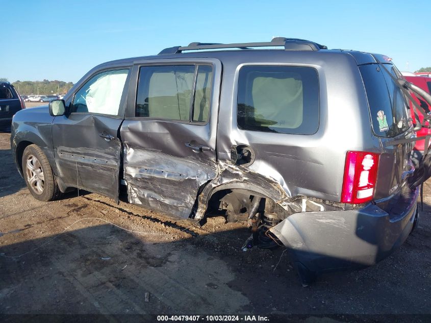 2013 Honda Pilot Ex-L VIN: 5FNYF4H64DB027081 Lot: 40479407