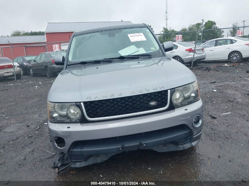 2012 Land Rover Range Rover Sport Hse VIN: SALSF2D45CA745544 Lot: 40479410