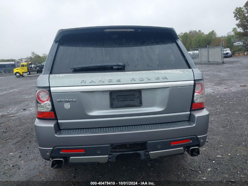 2012 Land Rover Range Rover Sport Hse VIN: SALSF2D45CA745544 Lot: 40479410