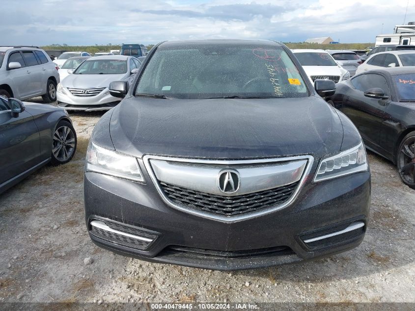 VIN KL77LJEP2SC009783 2016 ACURA MDX no.12