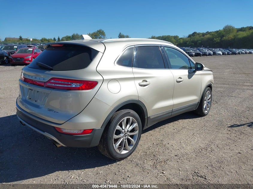 VIN 5LMTJ2DH2HUL28393 2017 LINCOLN MKC SELECT
