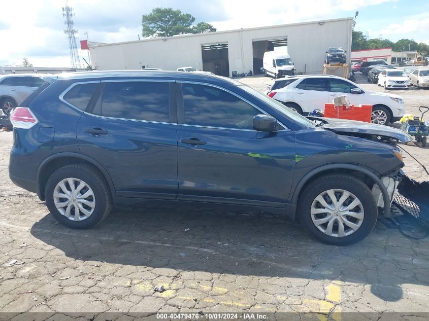 2016 Nissan Rogue S VIN: JN8AT2MV8GW153122 Lot: 40479476