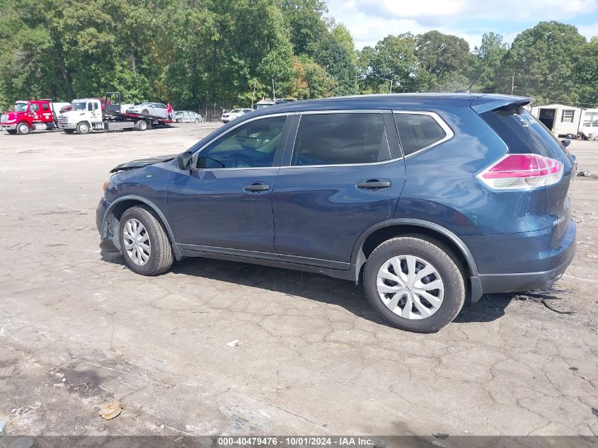 2016 Nissan Rogue S VIN: JN8AT2MV8GW153122 Lot: 40479476