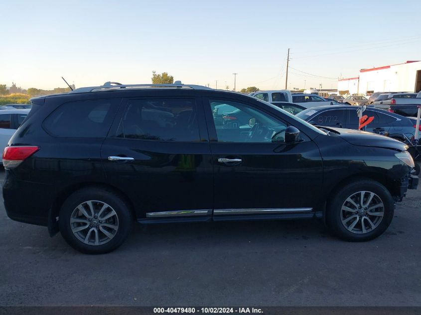 2014 Nissan Pathfinder Sl VIN: 5N1AR2MM0EC625387 Lot: 40479480