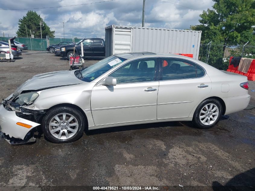 2003 Lexus Es 300 VIN: JTHBF30G730124307 Lot: 40479521