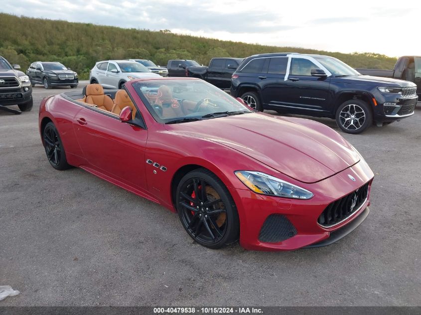 VIN ZAM45VMA3J0282540 2018 Maserati Granturismo, Mc... no.1