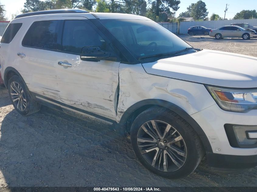 1FM5K8HT6GGB33694 2016 Ford Explorer Platinum