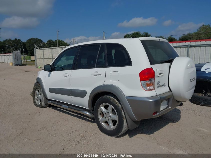 2001 Toyota Rav4 VIN: JTEHH20V710028328 Lot: 40479549